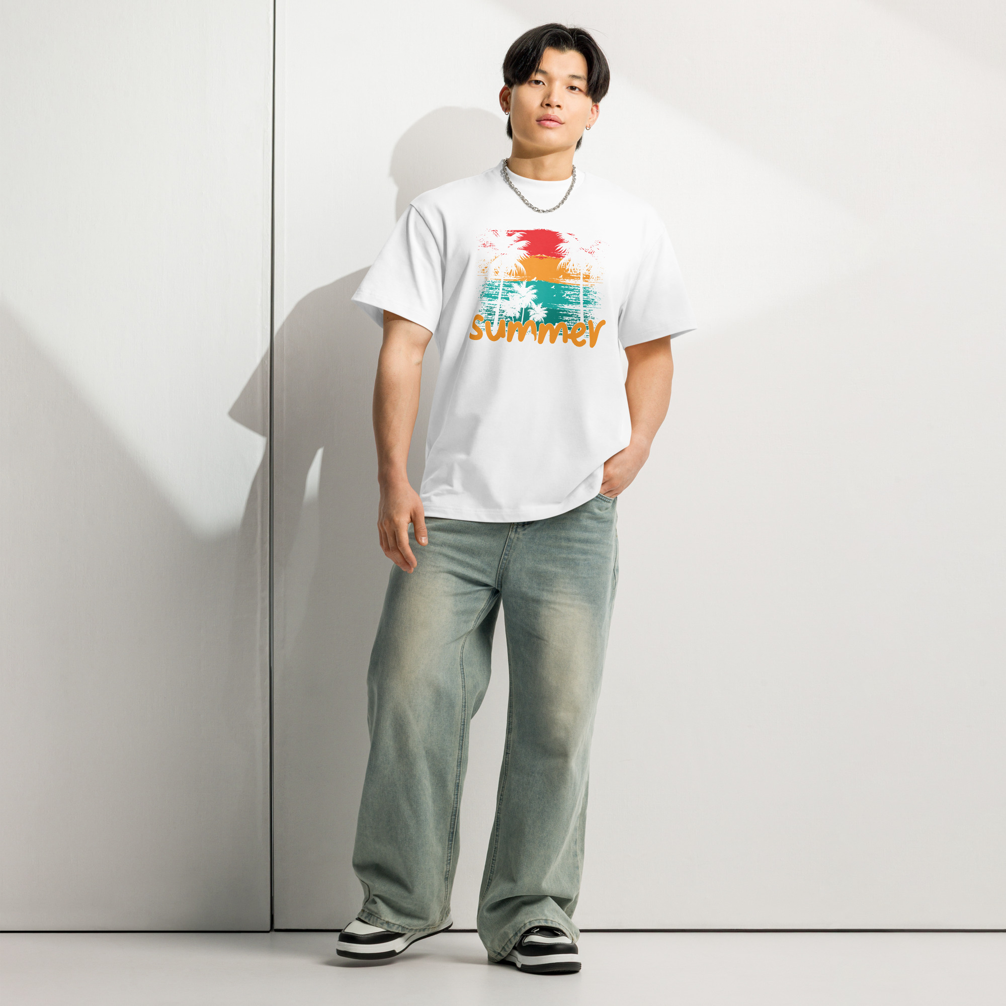 Men Box T-Shirt (Cotton Heritage) - Image 5